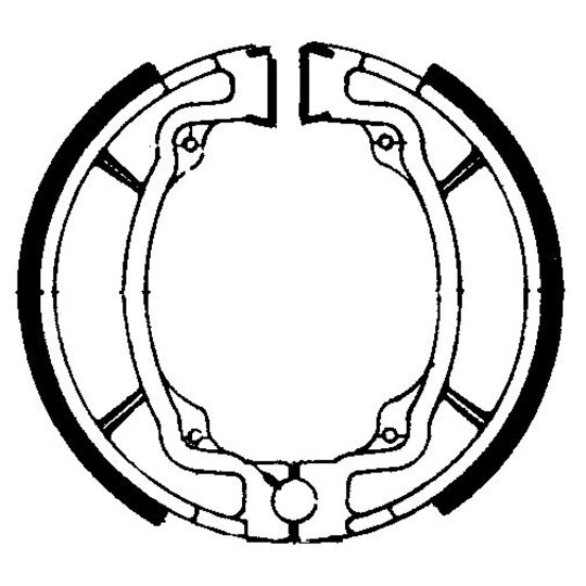 Brzdové čeľuste FERODO 225129022