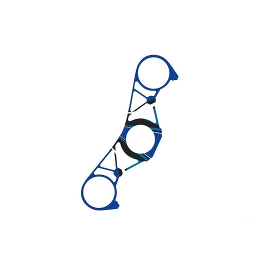 Ochranné nálepky na "okuliare" PUIG RADIKAL 6908A modrá