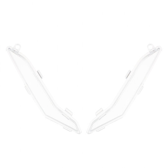 Polykarbonátové šošovky POLISPORT E-BLAZE priehľadná