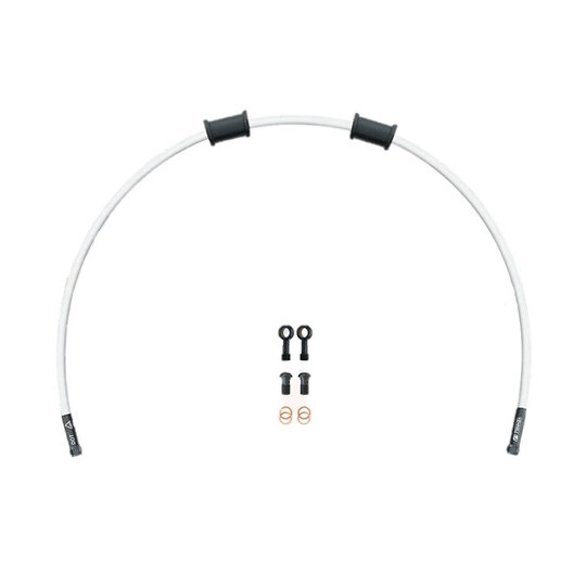 Hadica spojky Venhill POWERHOSEPLUS KAW-11010CB-WT (1 hadica v sade) biele hadice,  čierne koncovky