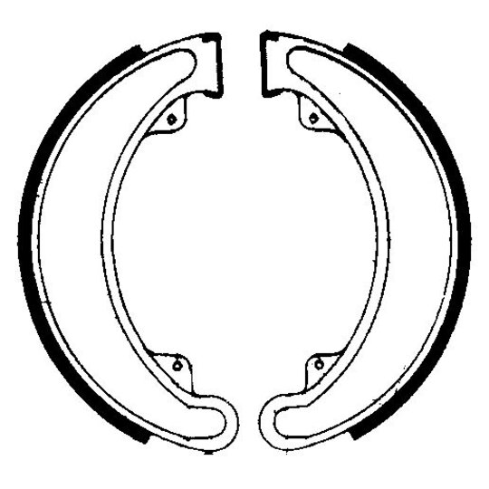 Brzdové čeľuste FERODO 225129042