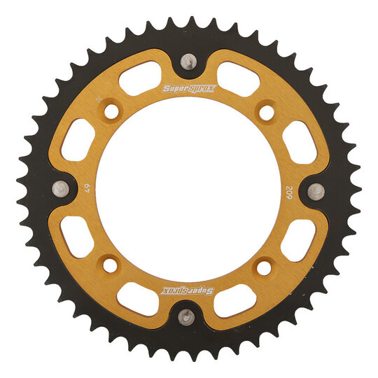 Reťazová rozeta SUPERSPROX STEALTH RST-209:49-GLD zlatá 49T, 420