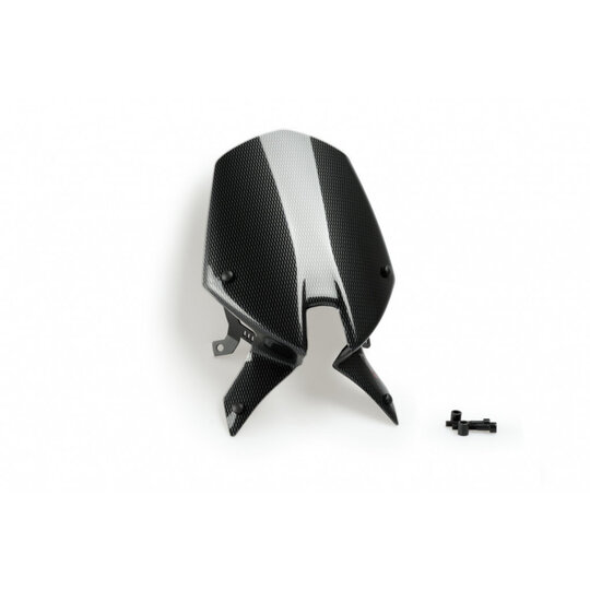 Plexi na motorku PUIG NEW. GEN SPORT 20712C karbónový vzhľad
