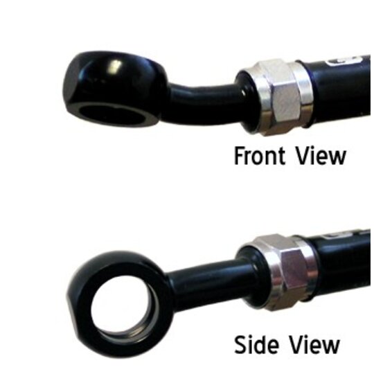 Banjo Venhill POWERHOSEPLUS 3/60082R/BLACK 20°   20° do prevej strany čierna