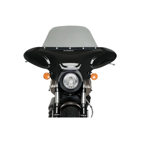 Plexi na motorku CUSTOMACCES EH0010H dymové