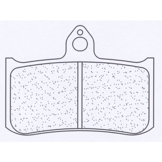 Brzdové obloženie CL BRAKES 1157 C60 (C59)