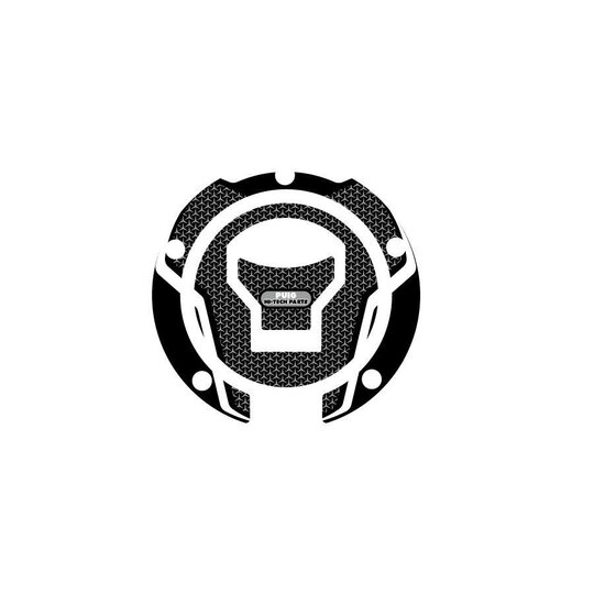 Ochranné nálepky na viečko nádrže PUIG NAKED 7571U sivá