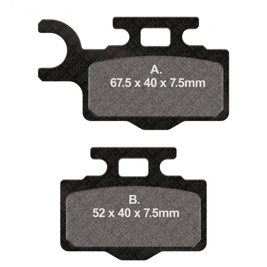 Brzdové obloženie EBC MXS302