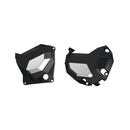 Engine covers protection kit POLISPORT 91106 čierna