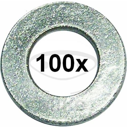 Podložka JMT Nerez 100 kusov