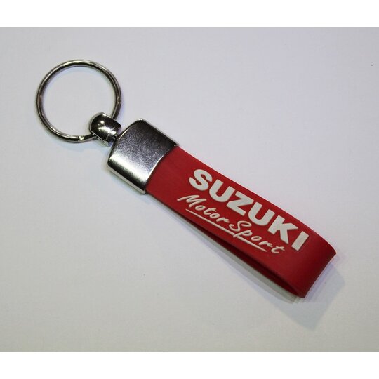 Kľúčenka SUZUKI gum Červená