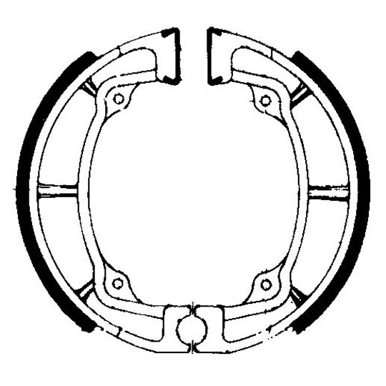 Brzdové čeľuste FERODO 225129098