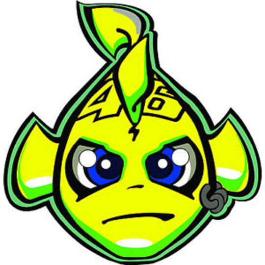 Nášivka Rossi rybka