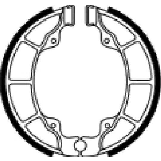 Brzdové čeľuste FERODO 225129257