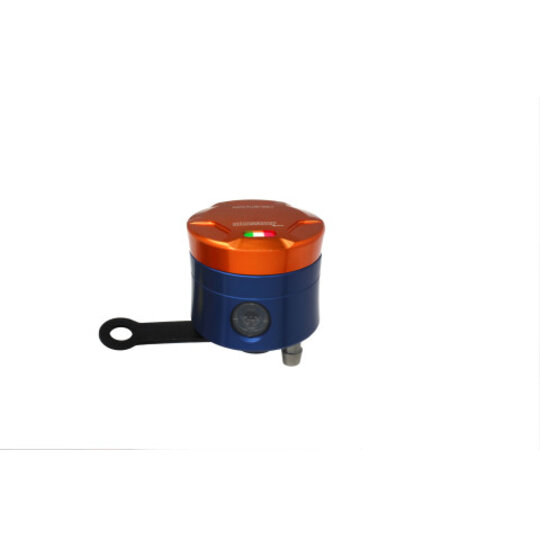 Nádržka na  brzdovú kvapalinu ACCOSSATO CNC-worked straight bracket included oranžová