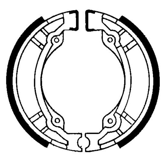 Brzdové čeľuste FERODO 225129180