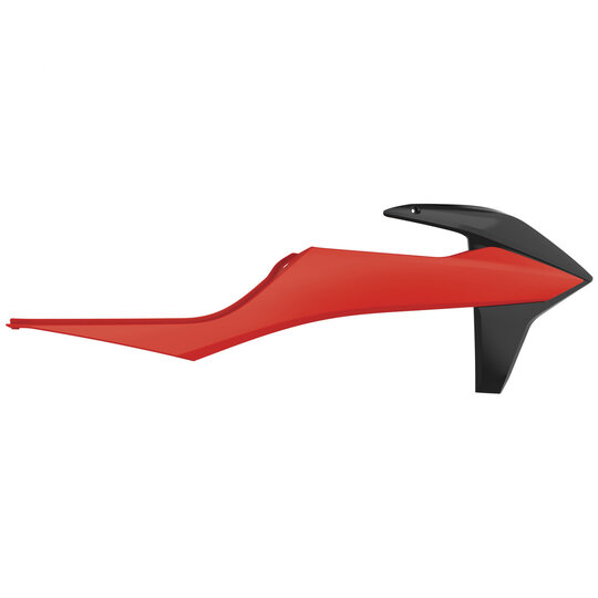 Spojler chladiča POLISPORT (pár) Čierna/fluorescentní žltá