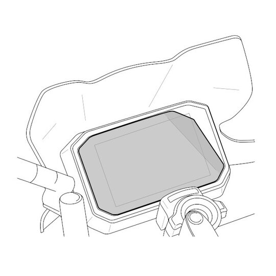 Dashboard protector PUIG 21951W priehľadné