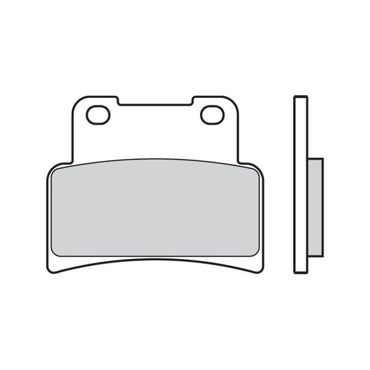 Brzdové obloženie BREMBO 07GR77LA