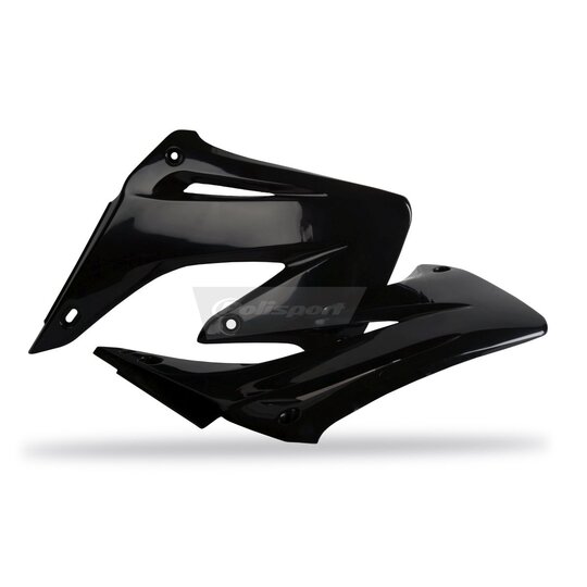 Spojler chladiča POLISPORT (pár) čierna