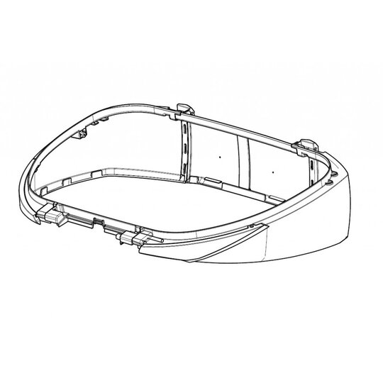 Bočný pás SHAD D1B59EMR pre SH58X/SH59X