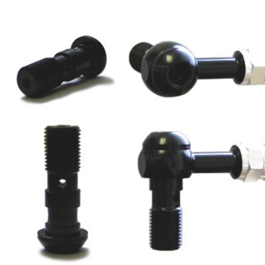 Banjo skrutka Venhill POWERHOSEPLUS 210100D/BLACK 10x1.00mm čierna