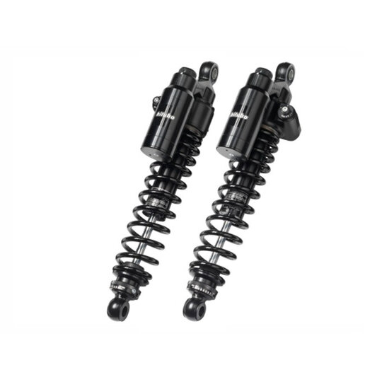 Rear Twinshocks BITUBO Piggyback tank - ADJ: Hydr. spring preload, rebound, compression Black springs - DARK EDITION