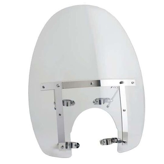 Plexi na motorku PUIG AMERICA II 6377W priehľadné so súpravou especial