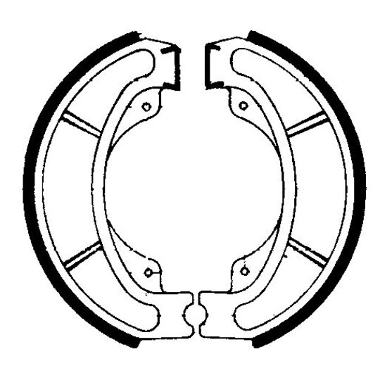 Brzdové čeľuste FERODO 225129048
