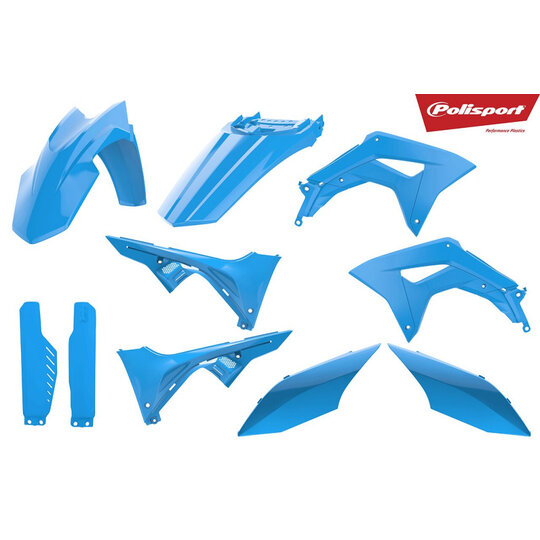 Sada plastov POLISPORT 90873 bultaco modrá