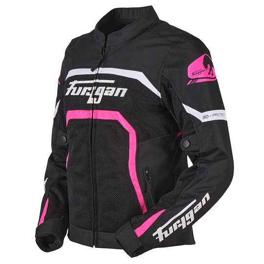Furygan - bunda mystic evo vented / black-white-pink - 00P_6377_1027_vignettes_2