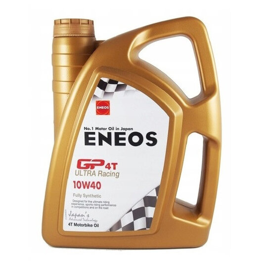 Motorový olej ENEOS GP4T ULTRA Racing 10W-40 E.GP10W40/4 4l