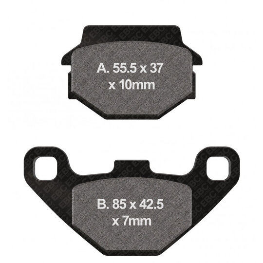 Brzdové obloženie EBC SFAC067