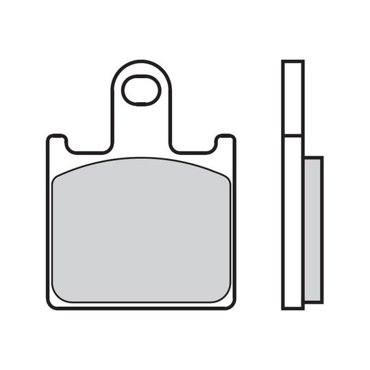 Brzdové obloženie BREMBO 07KA28LA