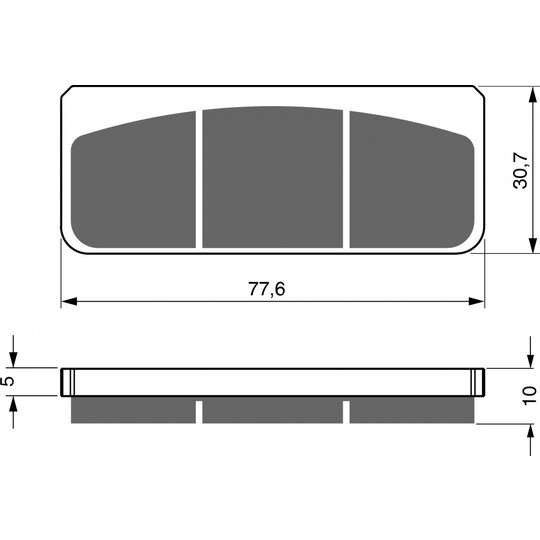 Brzdové obloženie GOLDFREN 219 GP6