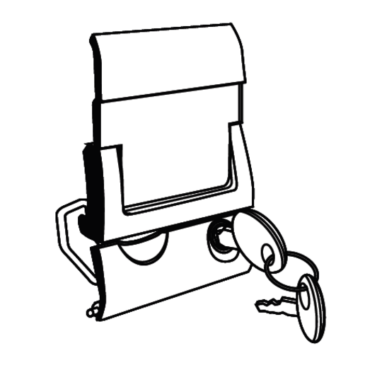 Zámkový systém SHAD SH43 D1B43MAR