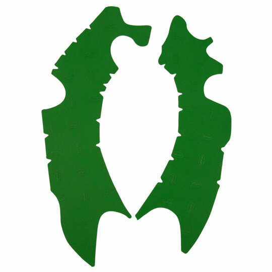 Rubber Frame Pads VIBRAM M7343V Off-Road zelená