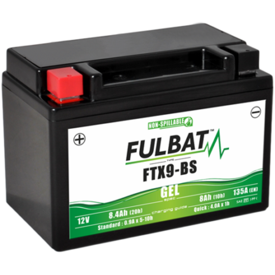 Gelový akumulátor FULBAT FTX9-BS GEL (YTX9-BS GEL)