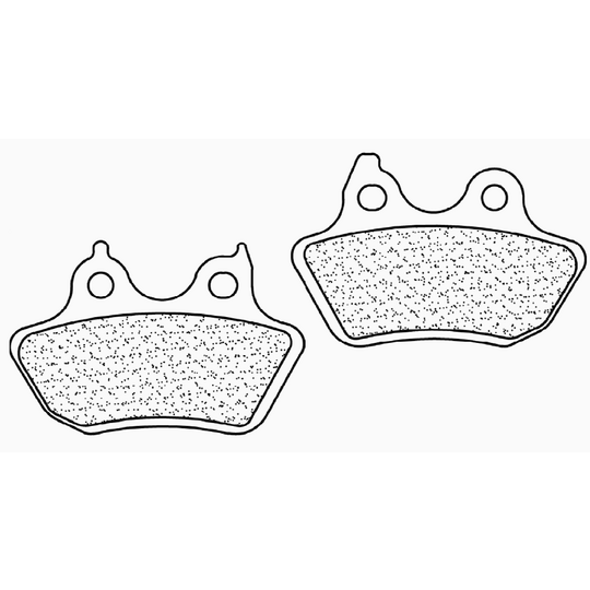 Brzdové obloženie CL BRAKES 1237 RX3