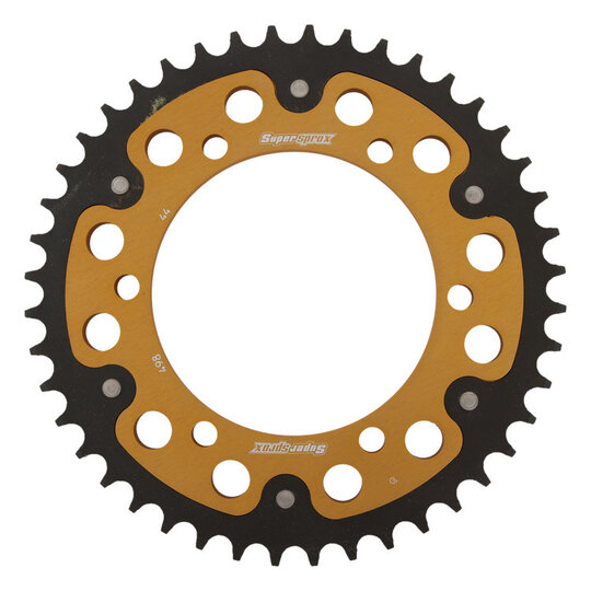 Reťazová rozeta SUPERSPROX STEALTH RST-498:44-GLD zlatá 44T, 525