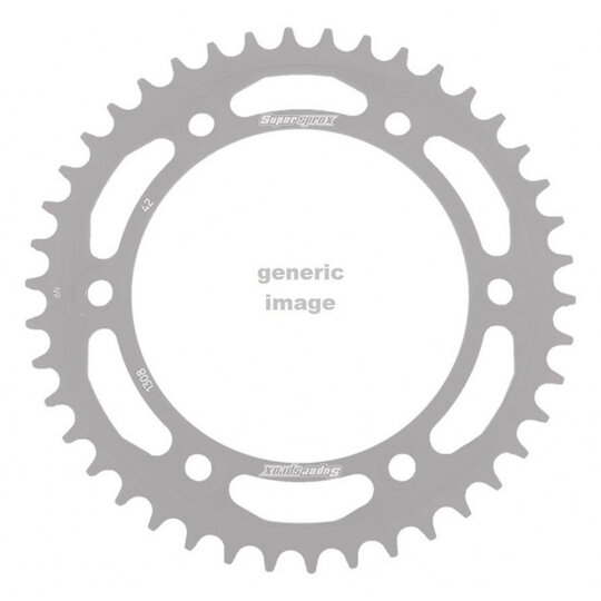 Reťazová rozeta SUPERSPROX RFE-1302:42-BLK čierna 42T, 520