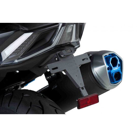 Nastaviteľný držiak ŠPZ PUIG 9534N čierna