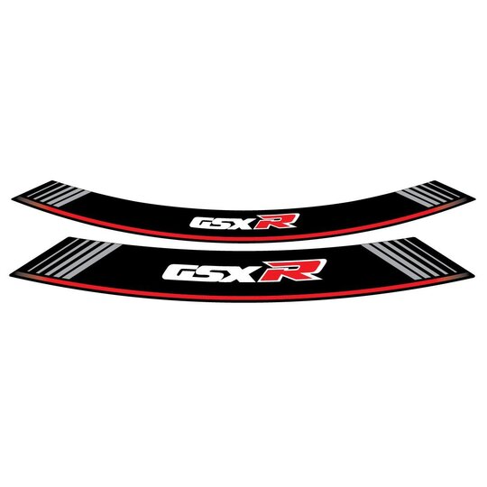 Linka na ráfik PUIG GSXR 5525P strieborná linky na ráfik - sada 8ks