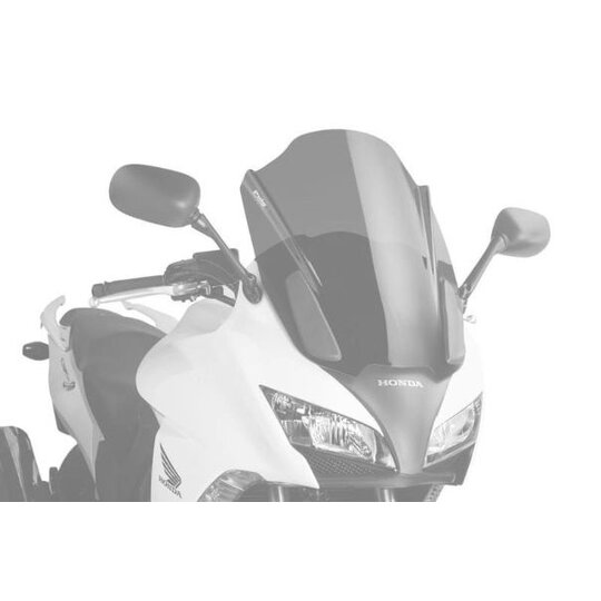 Plexi štít PUIG TOURING 5252N čierna