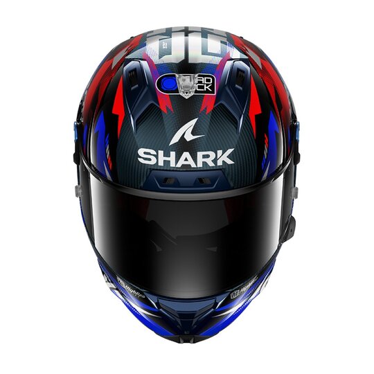 Shark prilba aeron gp fim - zarco gp de france / dbu - 3_AERON-GP_GP-DE-FRANCE_DBU_front_GLOSSY_HE1051DBU (Custom)