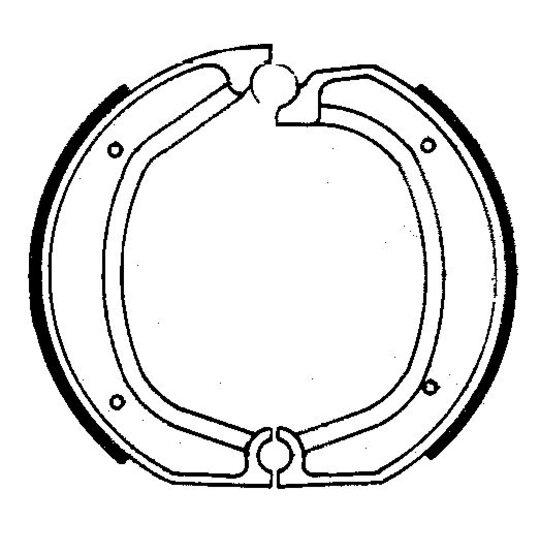Brzdové čeľuste FERODO 225129000