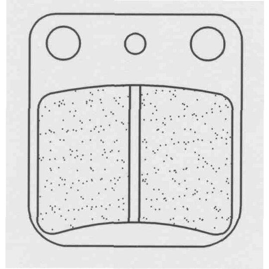 Brzdové obloženie CL BRAKES 2408 MX10 (XC7)