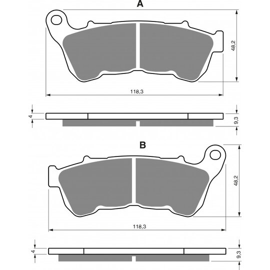 Brzdové obloženie GOLDFREN 359 AD