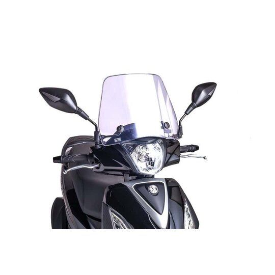 Plexi na motorku PUIG TRAFIC 8179W priehľadné