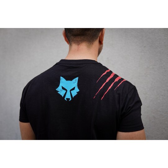 Moteam tričko - 2025 / black-cyan - 25_black_cyan (8) (Medium)